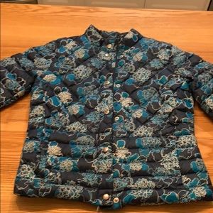 Lands end down puffer jacket